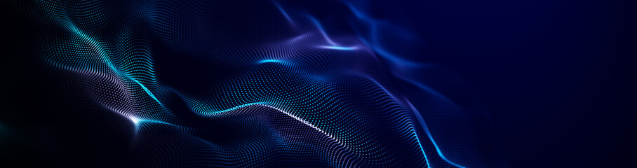 futuristic point wave. abstract background with a dynamic wave.connecting background. abstract wave.
