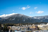 Fototapeta Tęcza - Pictures of the ski slopes at Whistler, BC, Canada. 
