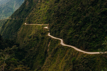 The Death Road is one of the most dangerous roads in the world