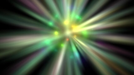 Wall Mural - 4k animated background from abstract glowing rays