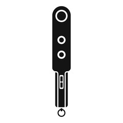 Poster - Metal detector system icon. Simple illustration of metal detector system vector icon for web design isolated on white background