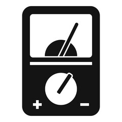 Poster - Radio multimeter icon. Simple illustration of radio multimeter vector icon for web design isolated on white background
