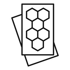 Poster - nanotechnology icon. outline nanotechnology vector icon for web design isolated on white background