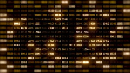 Wall Mural - digital data cyberspace background