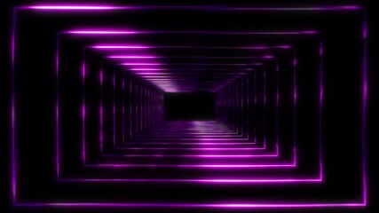 Wall Mural - Abstract background 3D animation moving through shiny metal structure tunnel loop. Great for ads, sci-fi, scientific, technological, industrial illustrations, etc.