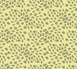 Animal cat print hand drawing for fabric. Vector seamless pattern.
