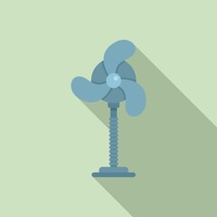 Poster - Room fan icon. Flat illustration of Room fan vector icon for web design