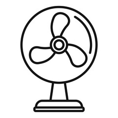 Poster - frame ventilator icon. outline frame ventilator vector icon for web design isolated on white backgro