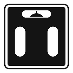 Poster - Phone smart scales icon. Simple illustration of Phone smart scales vector icon for web design isolated on white background