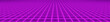 Glowing purple neon unlimited perspective retro grid panoramic abstract background. 3D illustration