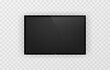 Device screen mockup. Blank screen tv mockup. Mock up for text or design. PNG.