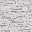 vector seamless gray stone wall texture