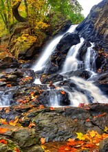 Piney Run Falls Near Harpers Ferry West Virginia