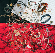 Jewelry Menagerie For Puzzle Template