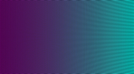 Wall Mural - led screen. tv background. lcd monitor with points. pixel texture. digital display. electronic diode