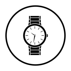 Poster - Business Woman Watch Icon