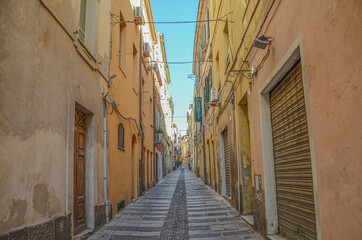 Naklejka na meble Gasse in Sassari auf Sardinien