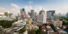Skyline And City Scape Of Bangkok In Day Light