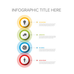 Poster - Multipurpose Infographic template with four elements 3 from 6