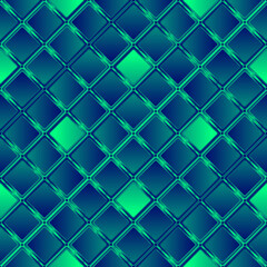 Poster - Abstract geometric background of color squares. Multicolored mosaic. Colorful pattern. Gradient square pattern. 