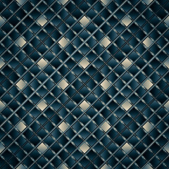 Fototapete - Abstract geometric background of color squares. Multicolored mosaic. Gradient square pattern.