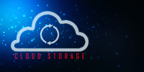 Poster - 2d rendering technology Cloud computing 
