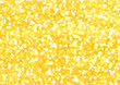 ラメ・グリッター風　6角形のイラスト　背景素材（金色）