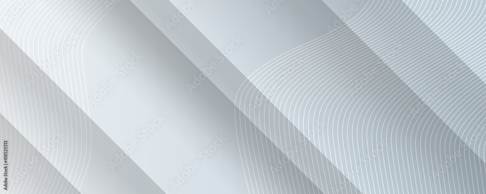 Vector Abstract Elegant white and grey Background. Abstract white Pattern. Squares Texture - obrazy, fototapety, plakaty 