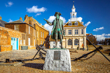 Wall Mural - A view of King's Lynn, a seaport and market town in Norfolk, England