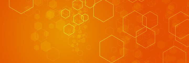 colorful orange yellow geometric background. fluid shapes composition. creative design with color of