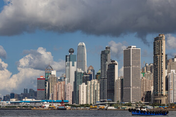 Canvas Print - Private housing of Hong Kong - Western