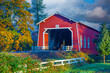 © Bob - Shimanek covered bridge near Sio, Oregton