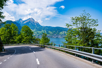 Road to the mountains