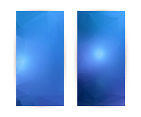 Wall Mural - design elements business presentation template. vector illustration set vertical web banners backgro