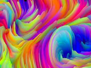 Wall Mural - Swirling Colors Backdrop