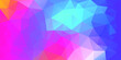 Flat abstract multicolor geometric triangle wallpaper