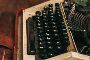 Fototapete - typewriter retro style nostalgia journalist old technology