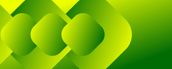 Poster - Square shapes composition geometric abstract background. 3D shadow effects and fluid gradients. Modern overlapping forms