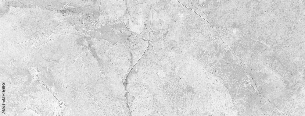 Panorama of White marble tile floor texture and bckground seamless - obrazy, fototapety, plakaty 