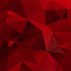 Red geometric background