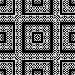 Design seamless monochrome zigzag decorative pattern