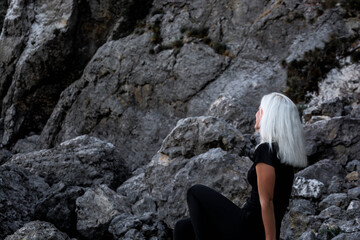 Canvas Print - Girl in nature