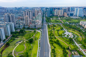 Poster - Cityscape of Shantou City, Guangdong Province, China