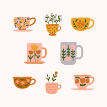 doodle-art-cups-and-mugs-pattern-free-stock-photo-public-domain-pictures