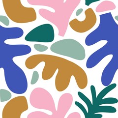 Wall Mural - Abstract summer pattern for decor in modern style. Hand drawn modern pattern for posters, cards, t-shirts.