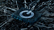 © RocknRoller Studios - Activate Technology Concept with power symbol on a Microchip. Data flows from the CPU across a Futuristic Motherboard. 3D render.