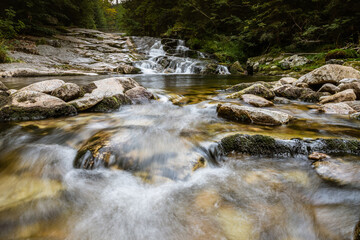 Canvas Print - Mumlava river