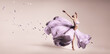 © Artem Popov - Woman dancing in flowing purple dress