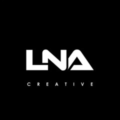 LNA Letter Initial Logo Design Template Vector Illustration