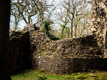 Ruins Of An Old Welsh Castle